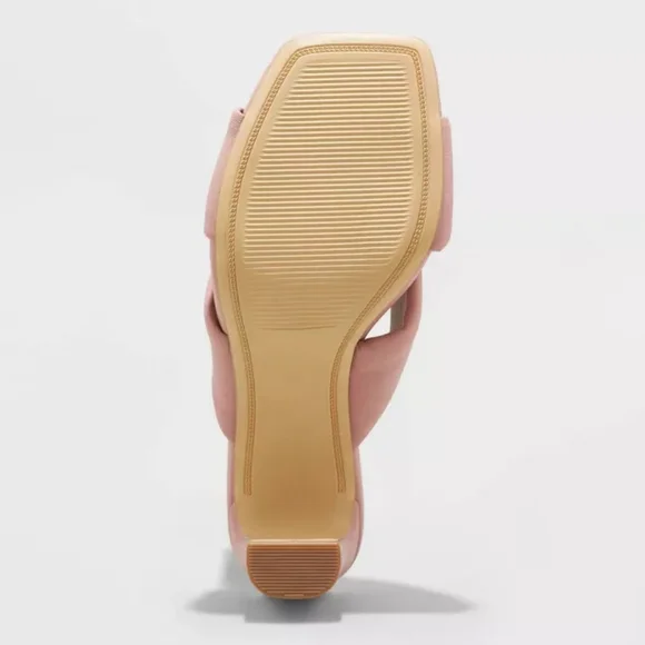 NEW A NEW DAY * CLEMENTINE CROSSBOW MULES MAUVE PINK 7.5 - Picture 4 of 8